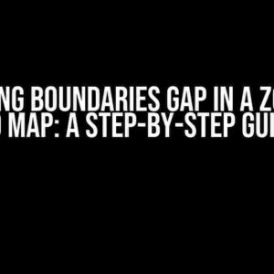 Mastering Boundaries Gap in a Zoomable 2D Map: A Step-by-Step Guide