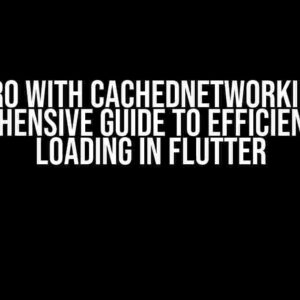 The Hero with CachedNetworkImage: A Comprehensive Guide to Efficient Image Loading in Flutter