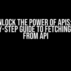 Unlock the Power of APIs: A Step-by-Step Guide to Fetching All IDs from API